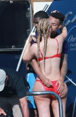IGGY AZALEA in Bikini at a Yacht in Cabo San Lucas 01/22/2017