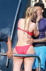 IGGY AZALEA in Bikini at a Yacht in Cabo San Lucas 01/22/2017