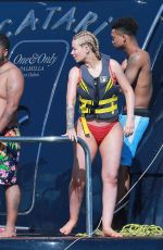 IGGY AZALEA in Bikini at a Yacht in Cabo San Lucas 01/22/2017