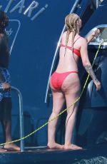 IGGY AZALEA in Bikini at a Yacht in Cabo San Lucas 01/22/2017