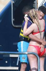 IGGY AZALEA in Bikini at a Yacht in Cabo San Lucas 01/22/2017