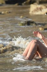 IMOGEN TOWNLEY in Swimsuit at a Beach in Spain 01/13/2017