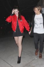 IRELAND BALDWIN Leaves Peppermint Club in West Hollywood 01/14/2017