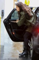 IRINA SHAYK Arrives at a Doctor