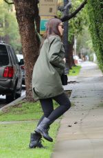 IRINA SHAYK Arrives at a Doctor