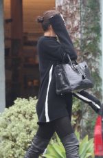 IRINA SHAYK Arrives at Andy LeCompte Salon in Beverly Hills 01/05/2017