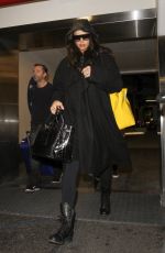 IRINA SHAYK at LAX Airport in Los Angeles 01/19/2017