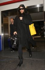 IRINA SHAYK at LAX Airport in Los Angeles 01/19/2017