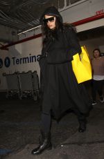 IRINA SHAYK at LAX Airport in Los Angeles 01/19/2017