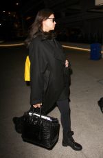IRINA SHAYK at LAX Airport in Los Angeles 01/19/2017