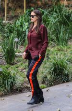 IRINA SHAYK Out and About in Los Angeles 01/04/2017