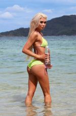 ISABEL LJUNGDELL in Bikini on the Set of 138 Water Photoshoot in Thailand 01/15/2017