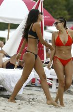 ISABELA RANGEL in Bikini at a Beach in Miami 01/06/2017