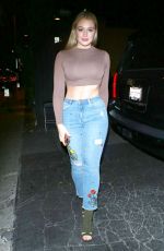 ISKRA LAWRENCE Night Out in Los Angeles 01/17/2017