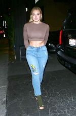 ISKRA LAWRENCE Night Out in Los Angeles 01/17/2017