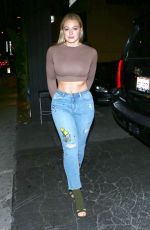 ISKRA LAWRENCE Night Out in Los Angeles 01/17/2017