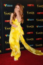 ISLA FISHER at AACTA International Awards 2017 in Hollywood 01/06/2017