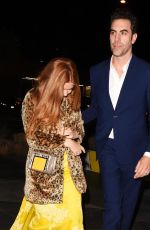 ISLA FISHER Night Out in Los Angeles 01/05/2017