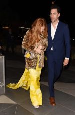 ISLA FISHER Night Out in Los Angeles 01/05/2017