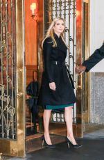 IVANKA TRUMP Leaves Her Apartment in New York 01/11/2017