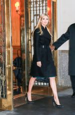 IVANKA TRUMP Leaves Her Apartment in New York 01/11/2017