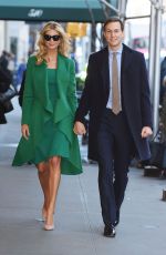 IVANKA TRUMP out with Her Husband JaredKushner in New York 01/19/2017