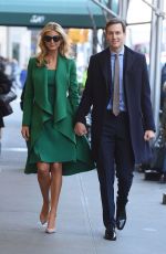 IVANKA TRUMP out with Her Husband JaredKushner in New York 01/19/2017