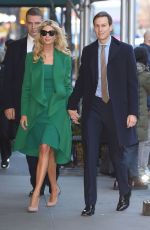 IVANKA TRUMP out with Her Husband JaredKushner in New York 01/19/2017