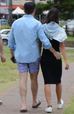 JACQUELINE MACINNES WOOD Out with Her Boyfriend in Bondi Beach 12/22/2016