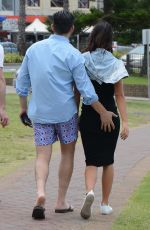 JACQUELINE MACINNES WOOD Out with Her Boyfriend in Bondi Beach 12/22/2016