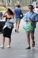 JACQUELINE MACINNES WOOD Out with Her Boyfriend in Bondi Beach 12/22/2016