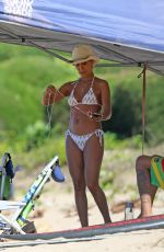 JADA PINKETT SMITH in Bikini at a Beach in Hawaii 01/03/2017