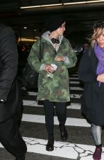 JAIMIE ALEXANDER at LAX Aiport in Los Angeles 01/18/2017