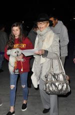 JANE FONDA Arrives at Staples Center in Los Angeles 12/25/2016