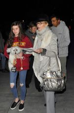 JANE FONDA Arrives at Staples Center in Los Angeles 12/25/2016