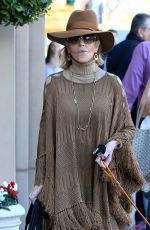 JANE FONDA Out with Her Dog in Beverly Hills 12/29/2016