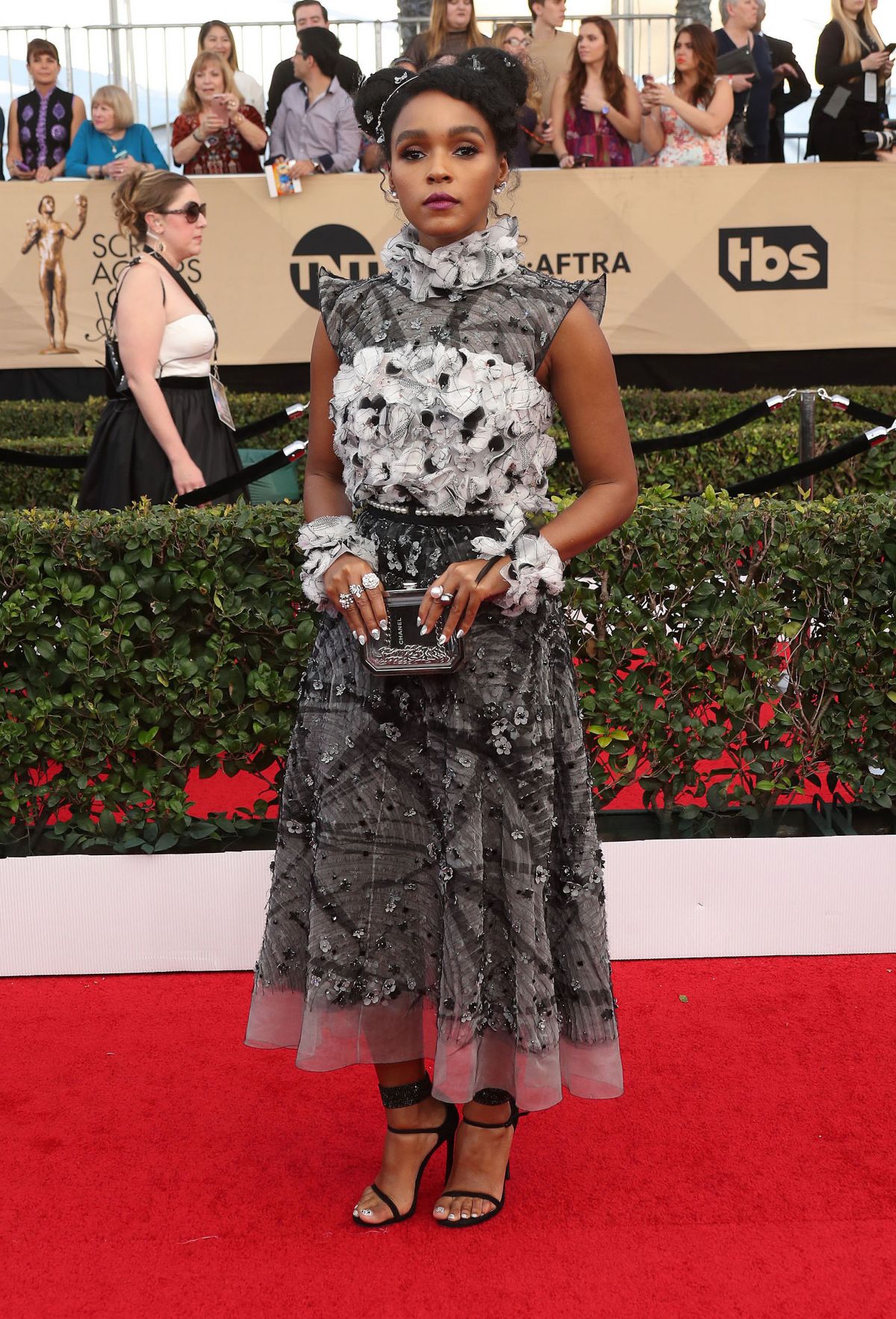 JANELLE MONAE at 23rd Annual Screen Actors Guild Awards in Los Angeles ...