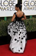 JANELLE MONAE at 74th Annual Golden Globe Awards in Beverly Hills 01/08/2017