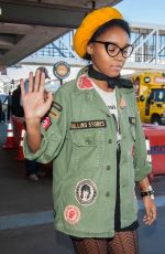 JANELLE MONAE at Los Angeles International Airport 01/28/2017
