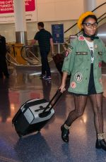 JANELLE MONAE at Los Angeles International Airport 01/28/2017