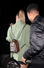 JASMINE SANDERS Leaves a Dinner in West Hollywood 01/21/2017