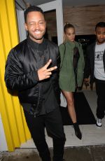 JASMINE SANDERS Leaves a Dinner in West Hollywood 01/21/2017