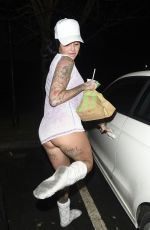 JEMMA LUCY at McDonalds in Manchester 01/01/2017