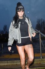 JEMMA LUCY Out and About in Telford 01/29/2017
