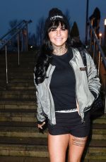 JEMMA LUCY Out and About in Telford 01/29/2017
