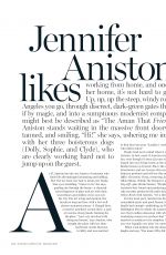 JENNIFER ANISTON in Marie Claire Magazine, December 2106 Issue