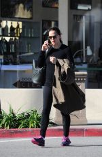 JENNIFER GARNER After Her Workout in Los Angeles 01/17/2017