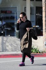 JENNIFER GARNER After Her Workout in Los Angeles 01/17/2017