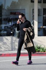 JENNIFER GARNER After Her Workout in Los Angeles 01/17/2017