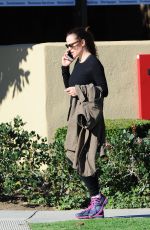 JENNIFER GARNER After Her Workout in Los Angeles 01/17/2017